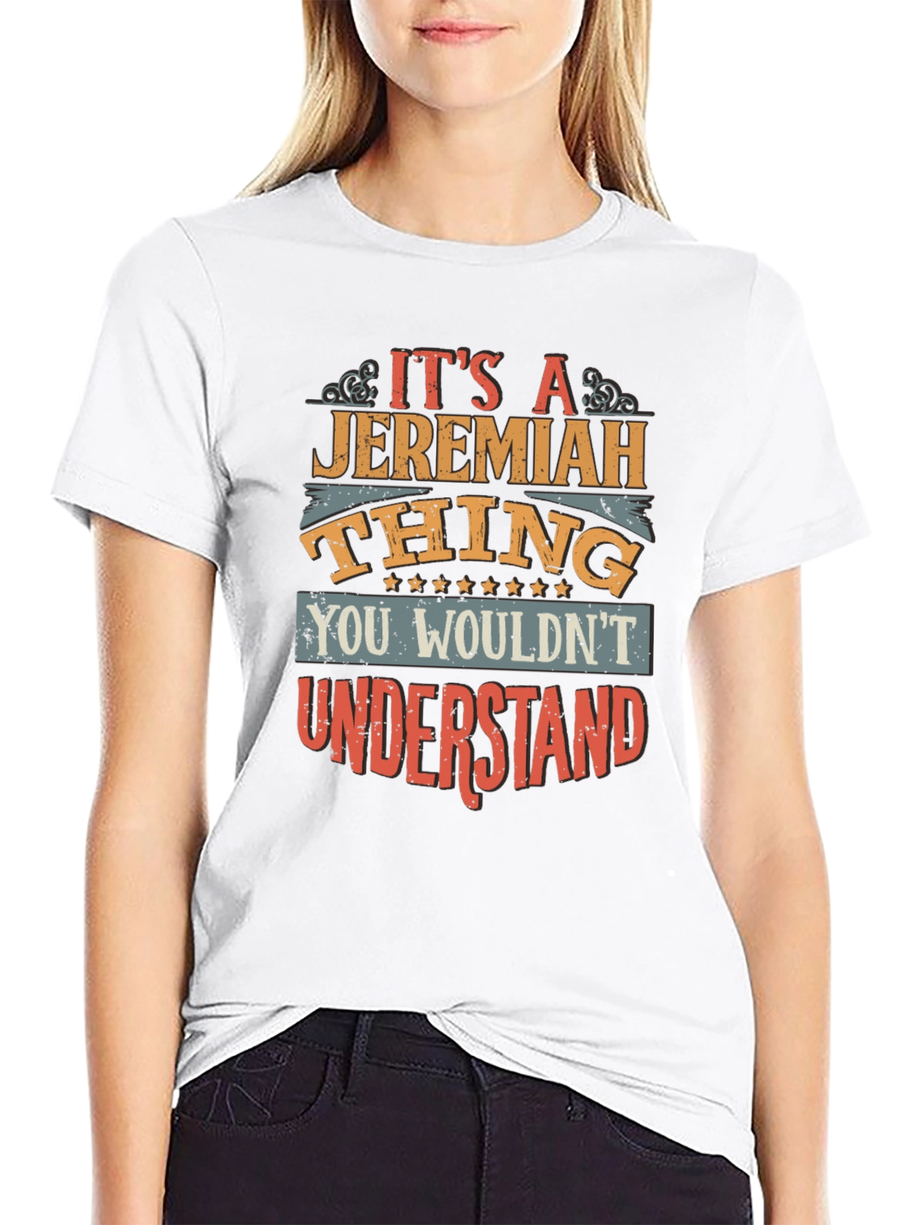 Jeremiah Thing T-Shirt - Funny Personalized Name Tee