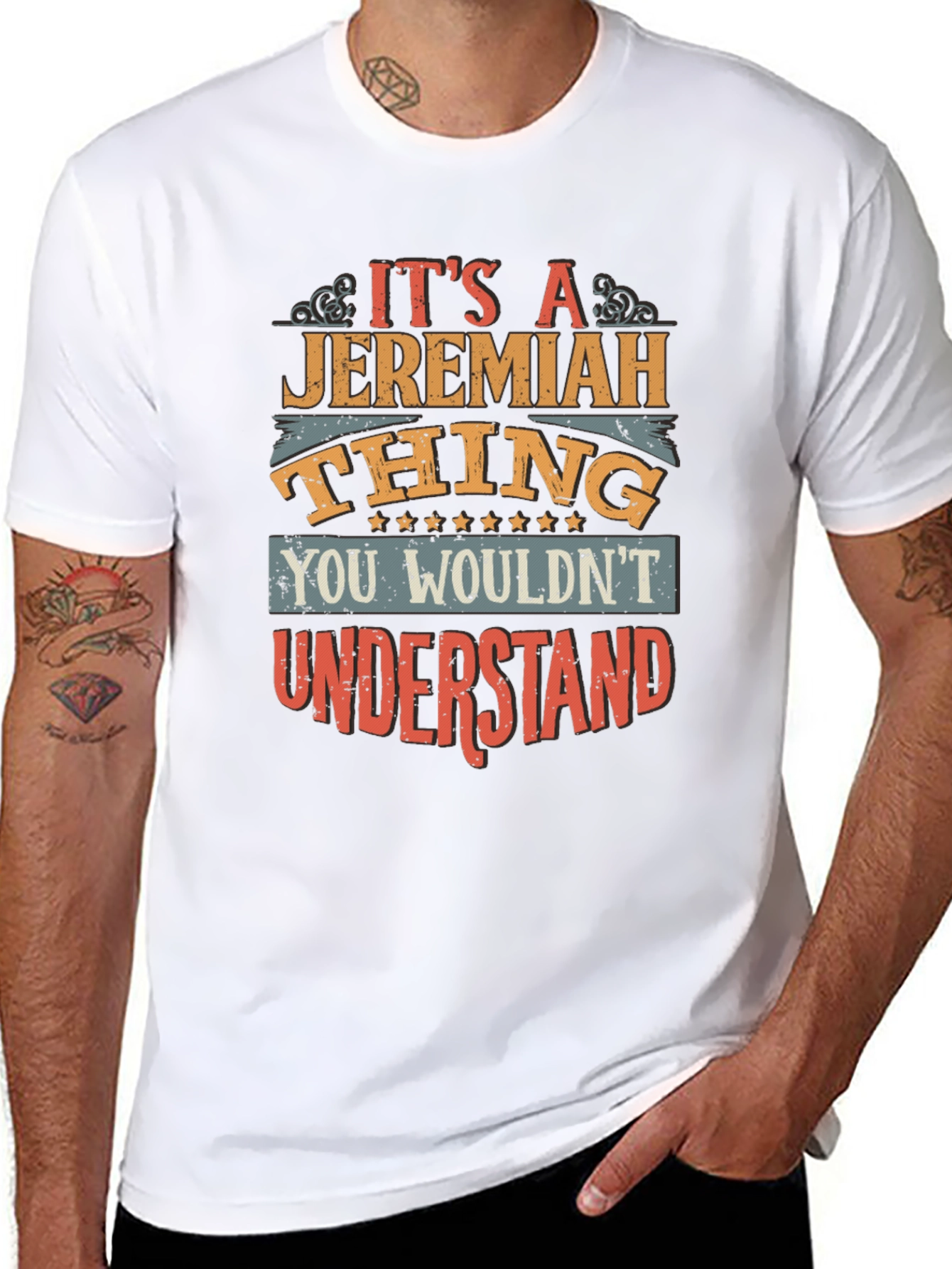 Jeremiah Thing T-Shirt - Funny Personalized Name Tee