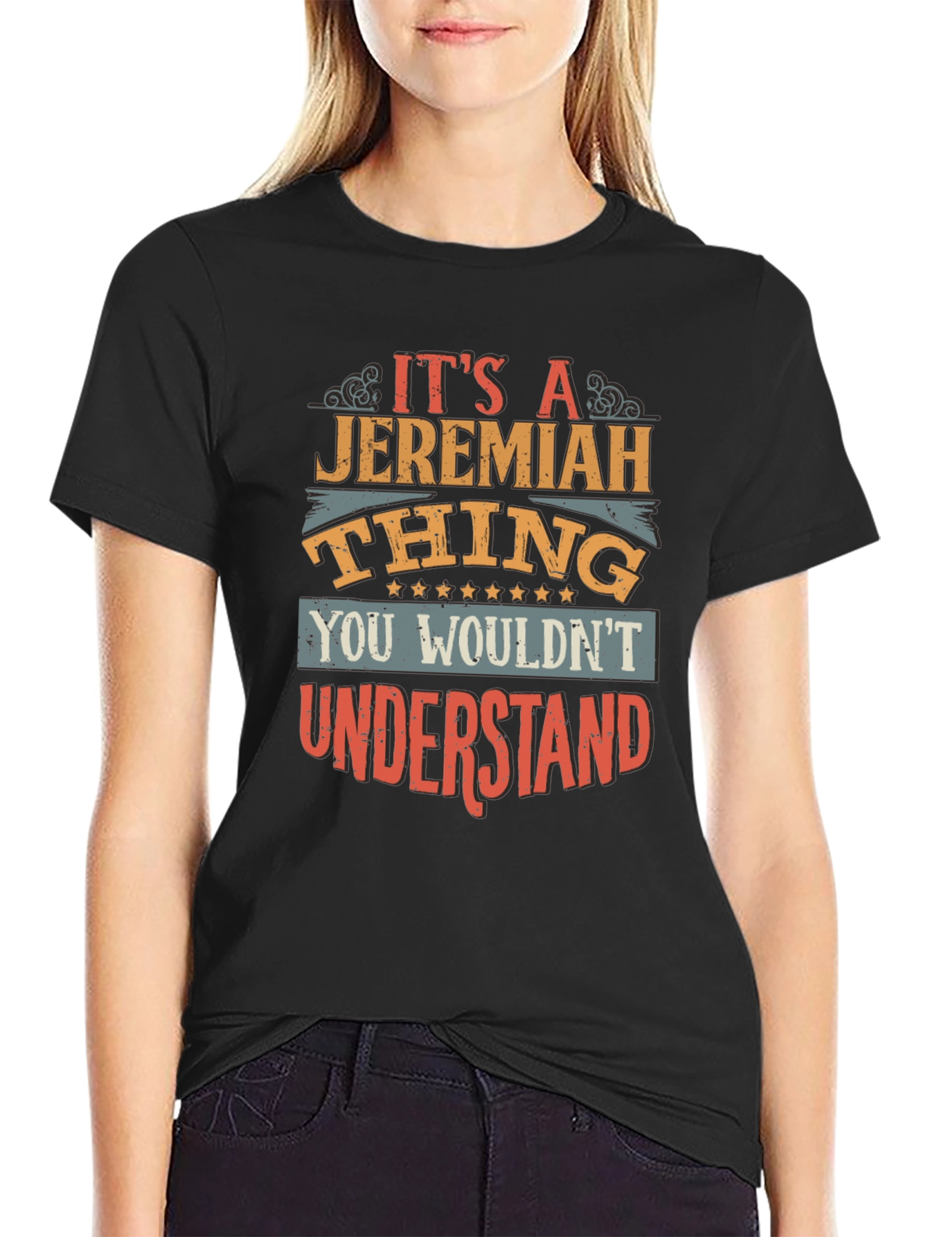 Jeremiah Thing T-Shirt - Funny Personalized Name Tee