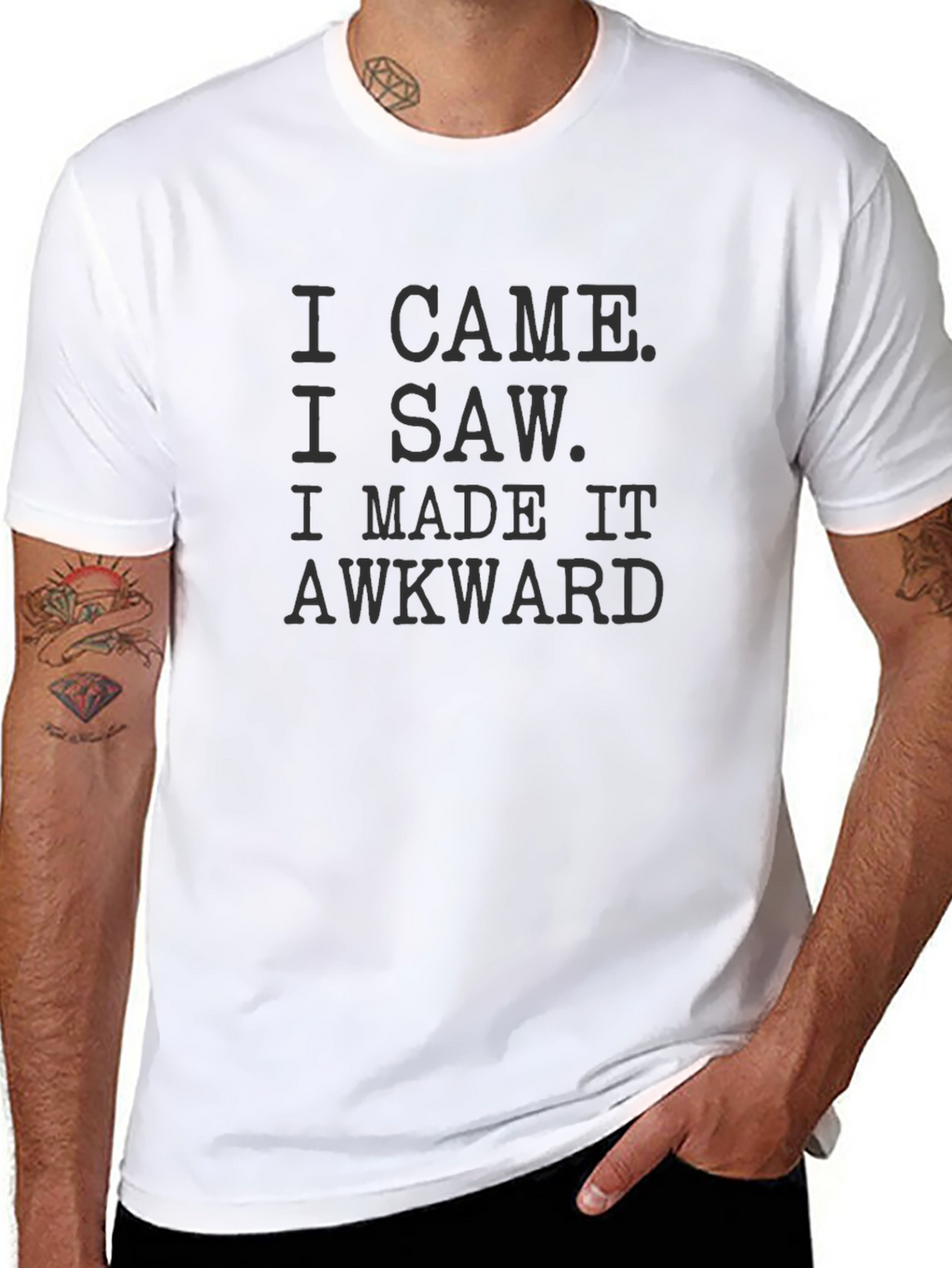 Awkward Slogan T-Shirt