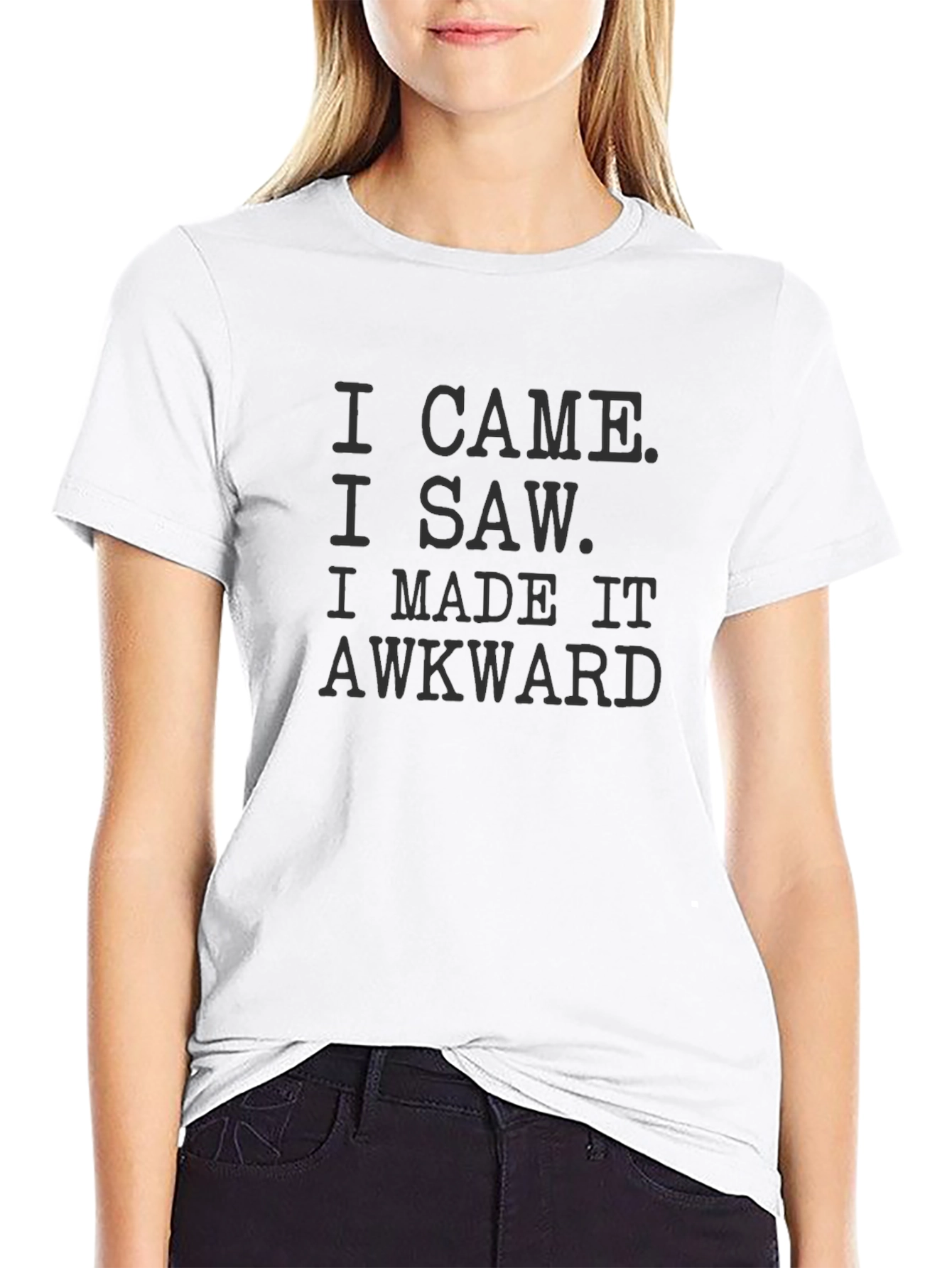Awkward Slogan T-Shirt