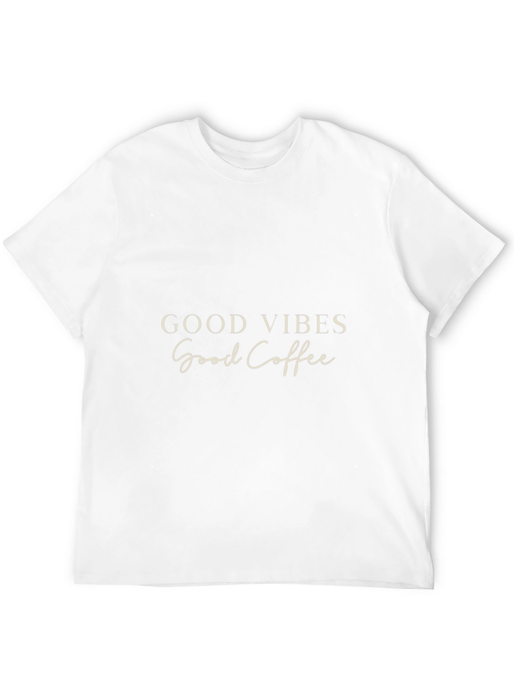 Good Vibes Good Coffee Black T-Shirt