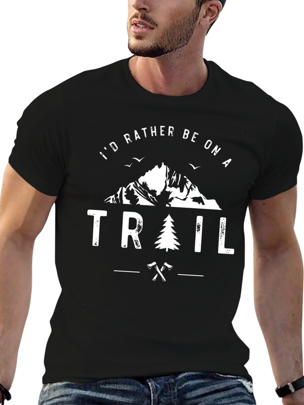 Id Rather Be On A Trail T-Shirt