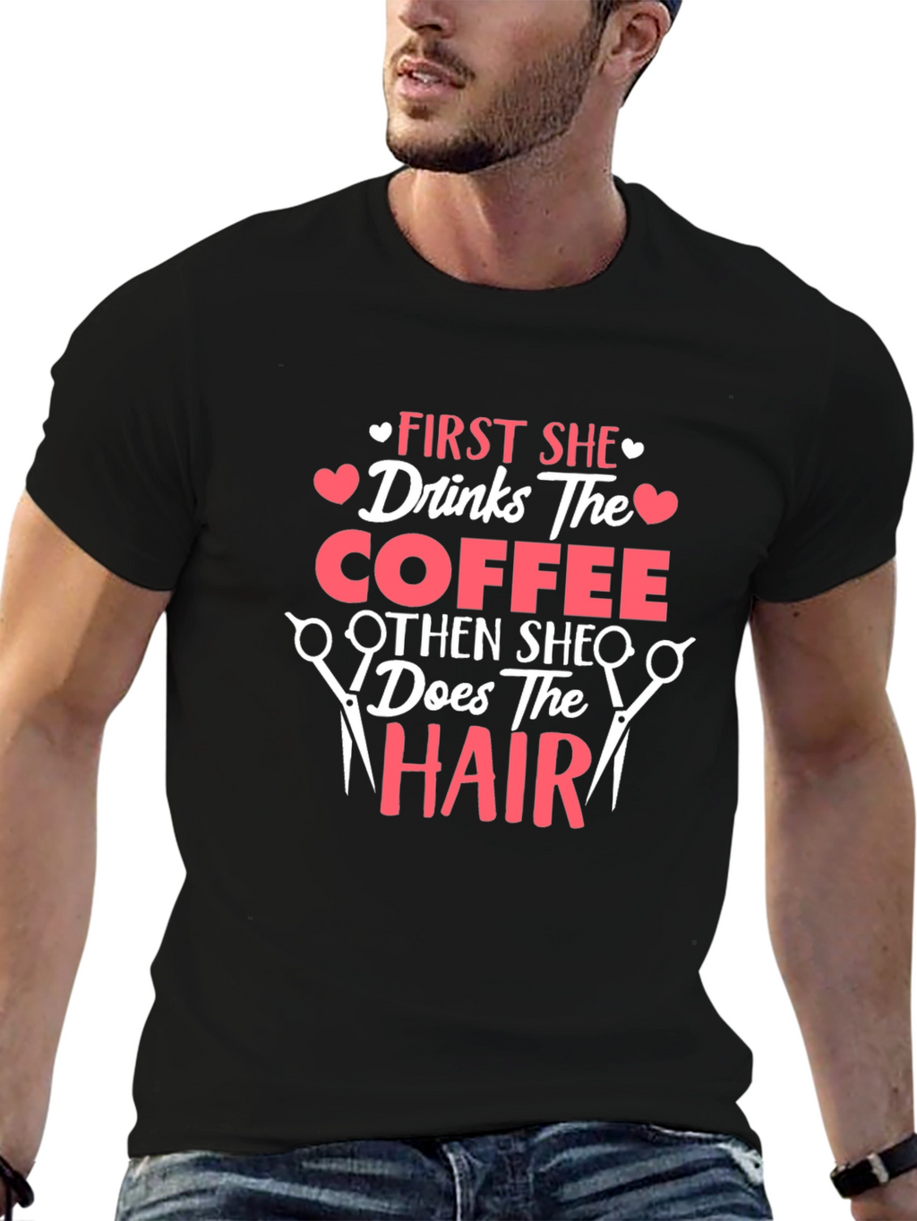 Coffee & Hair Stylist T-Shirt