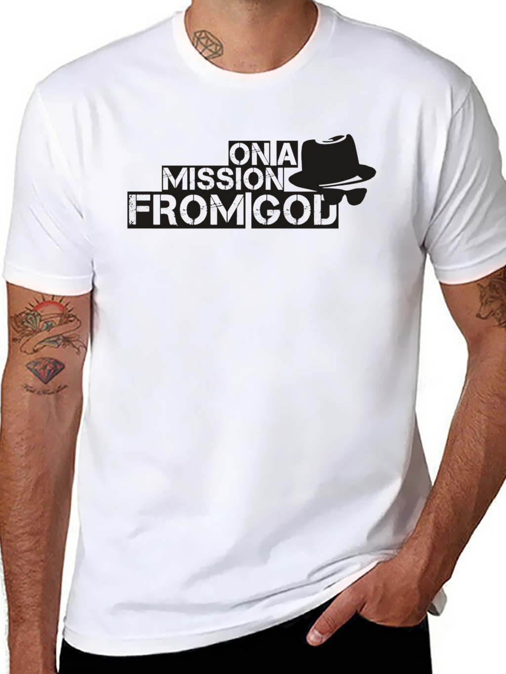 Mission From God T-Shirt - Classic Design
