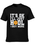 Bitcoin HODL Crypto Black T-Shirt