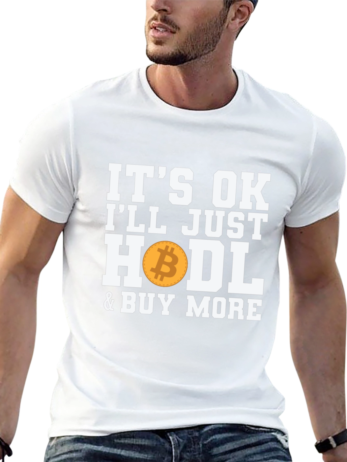 Bitcoin HODL Crypto Black T-Shirt