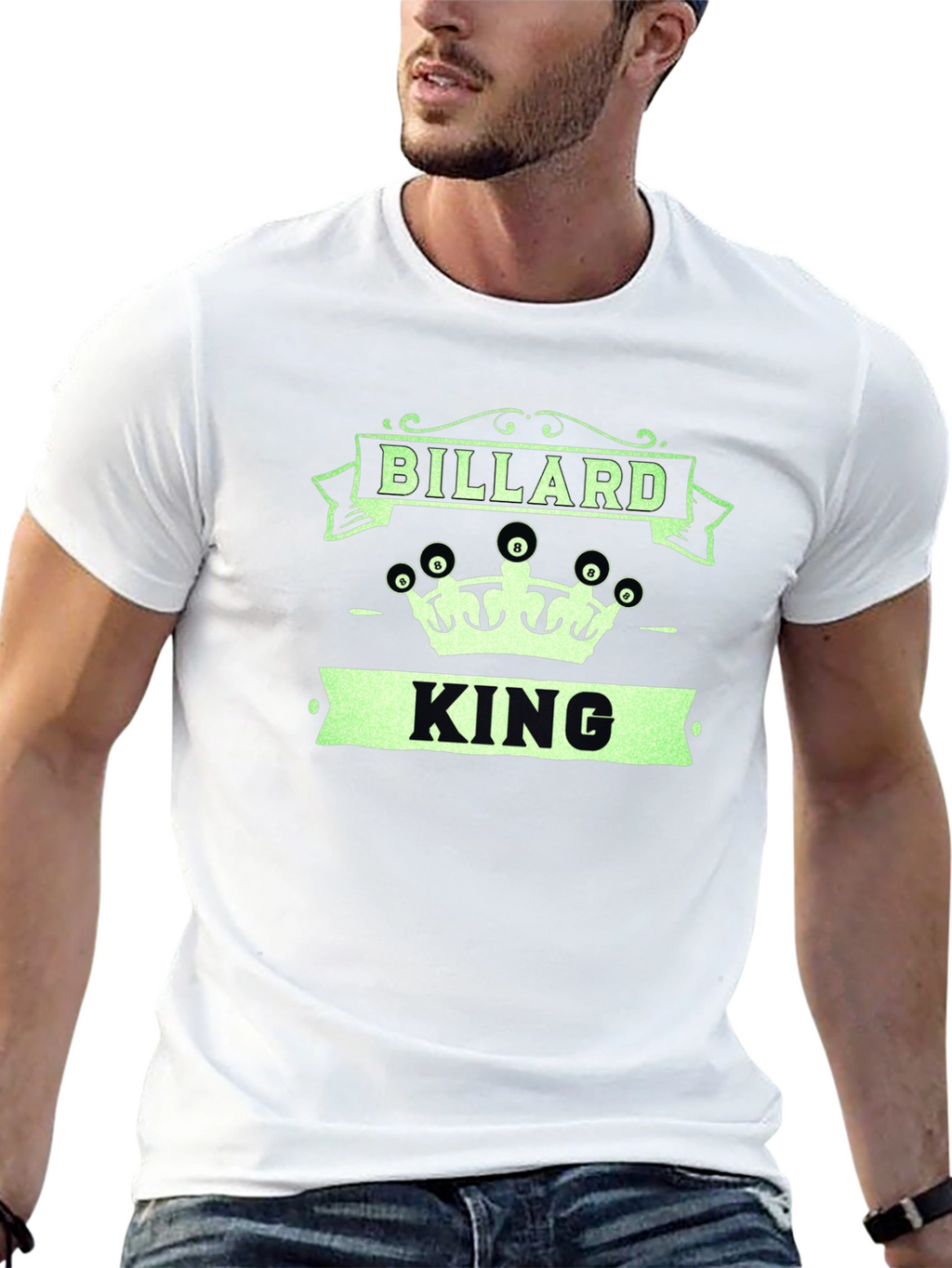 Billiard King Graphic T-Shirt