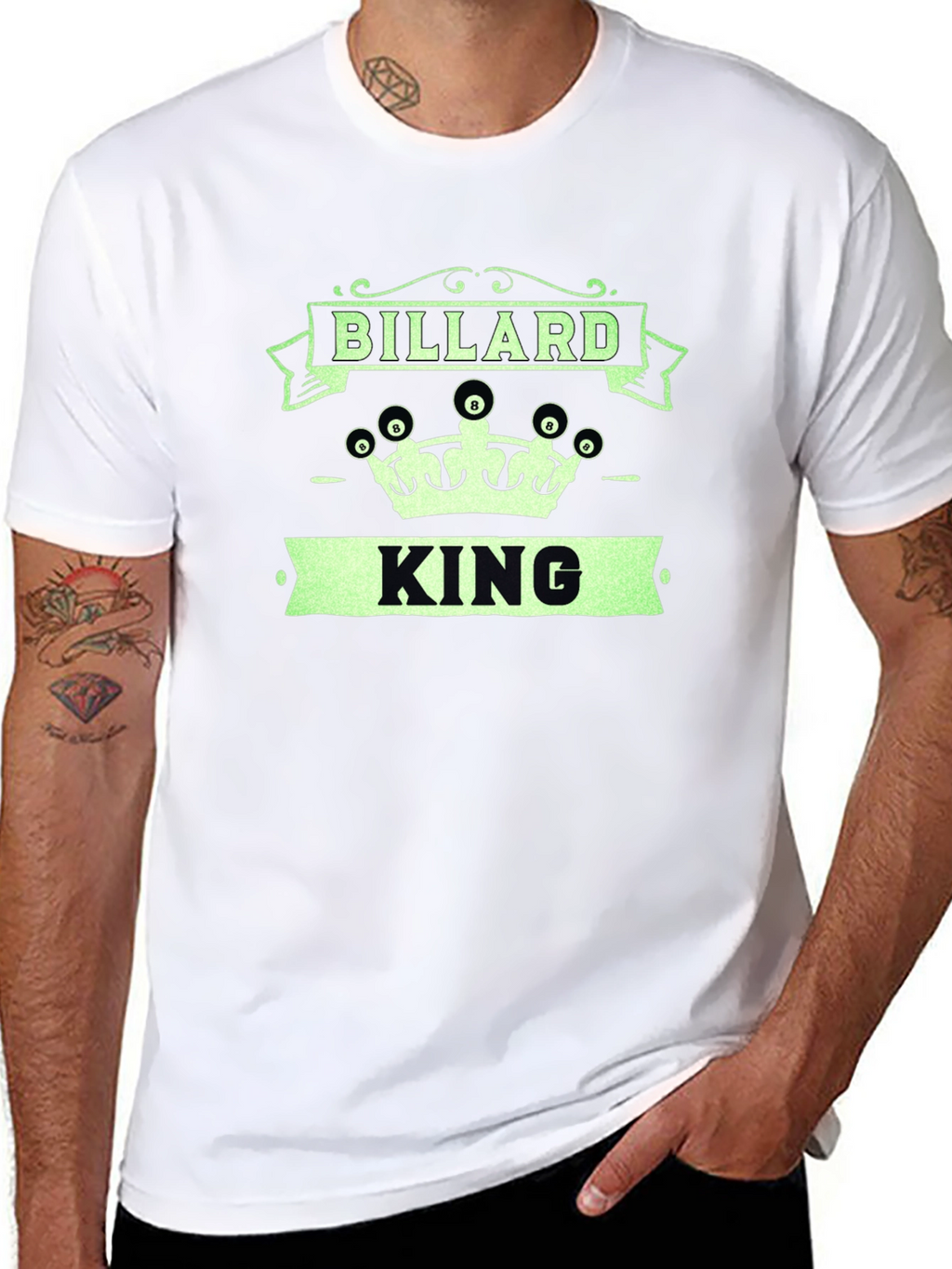 Billiard King Graphic T-Shirt