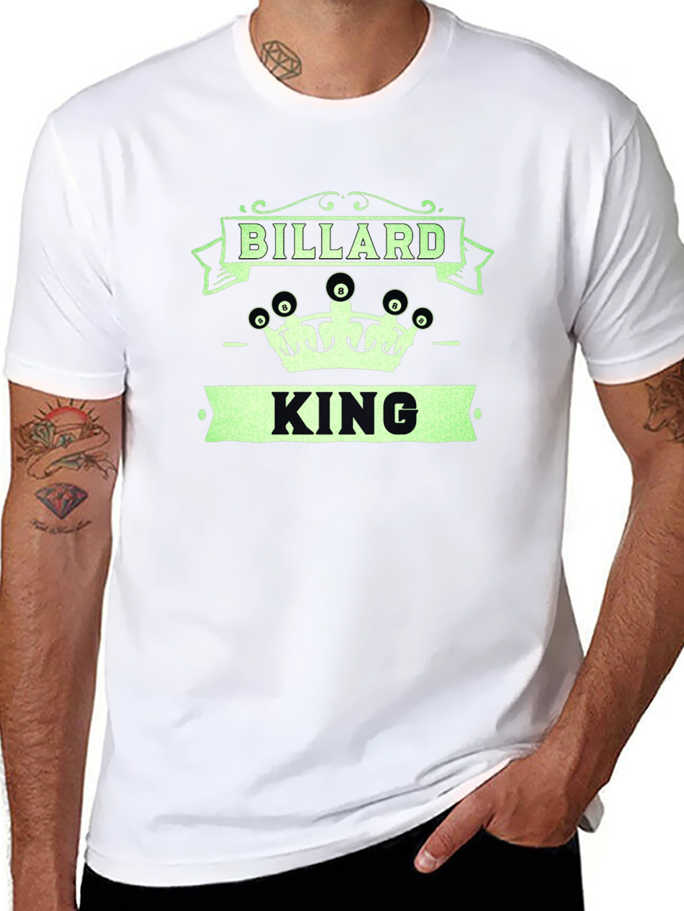 Billiard King Graphic T-Shirt