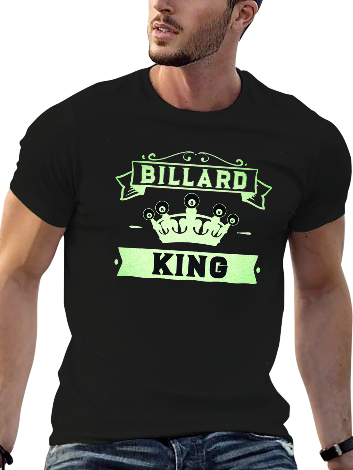 Billiard King Graphic T-Shirt