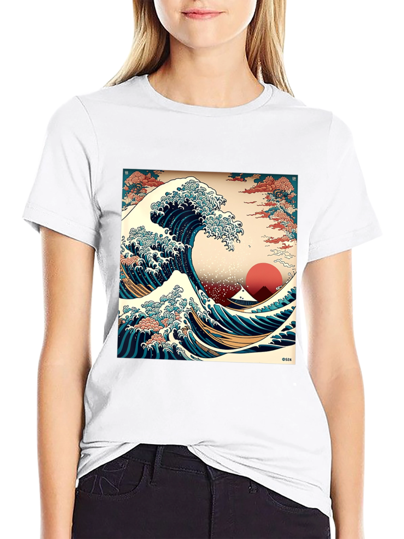 Great Wave Graphic Tee - Artistic Unisex T-Shirt