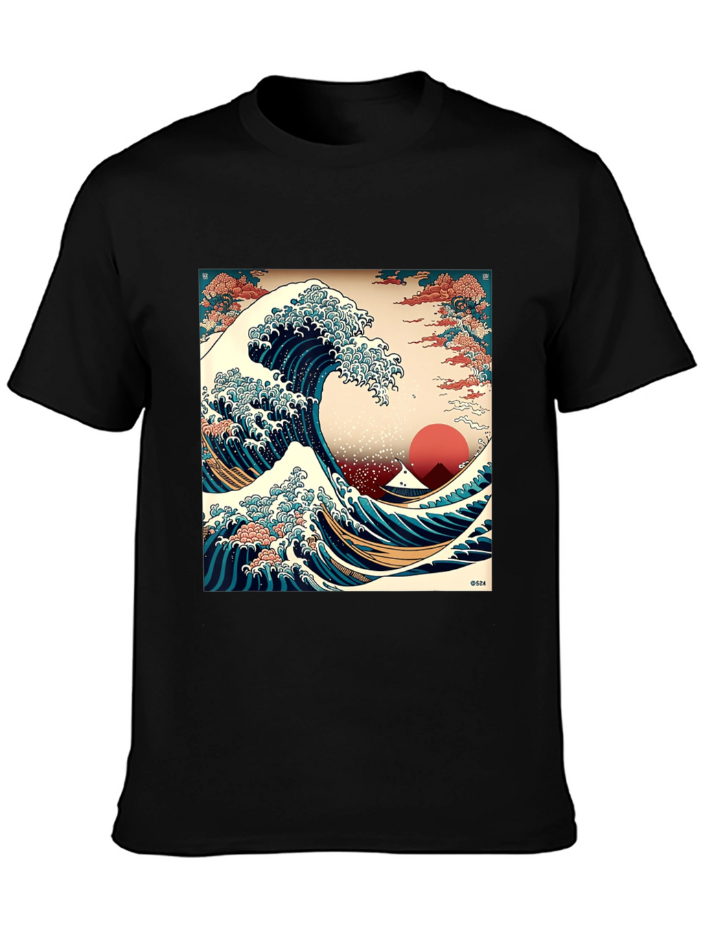Great Wave Graphic Tee - Artistic Unisex T-Shirt