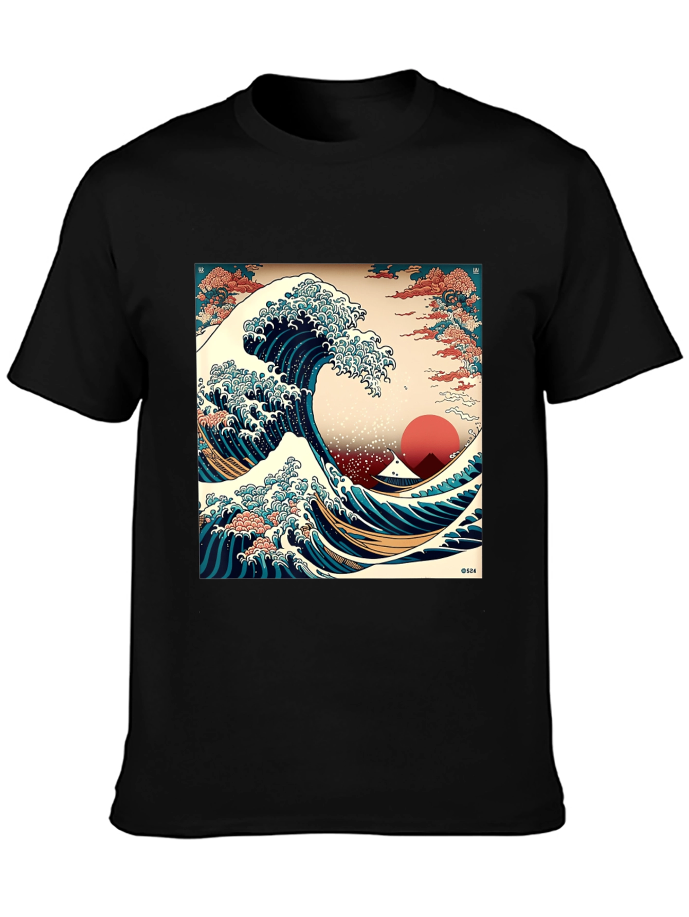 Great Wave Graphic Tee - Artistic Unisex T-Shirt