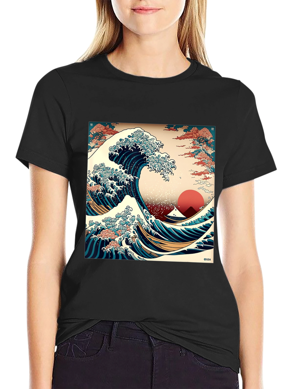 Great Wave Graphic Tee - Artistic Unisex T-Shirt