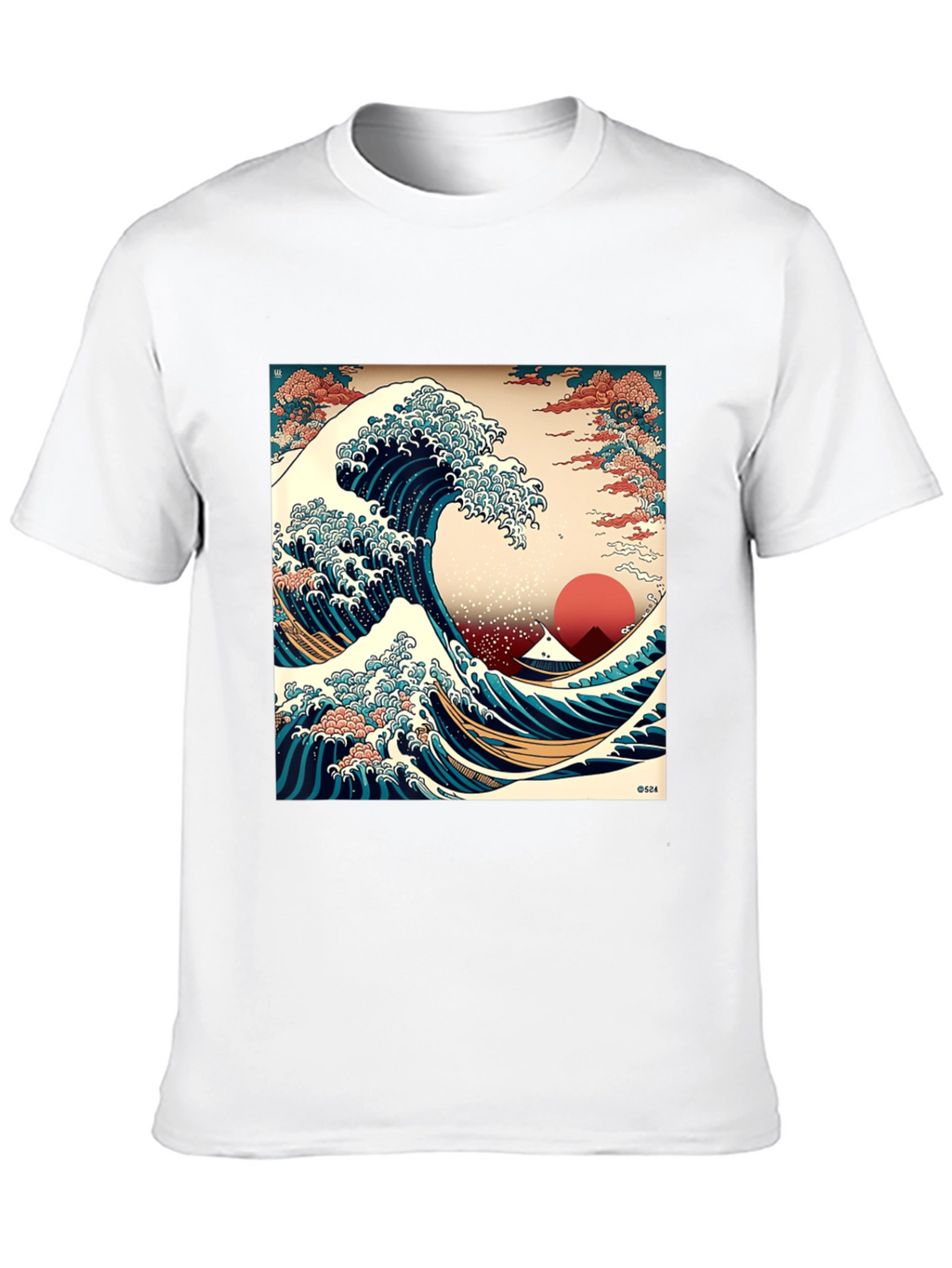 Great Wave Graphic Tee - Artistic Unisex T-Shirt