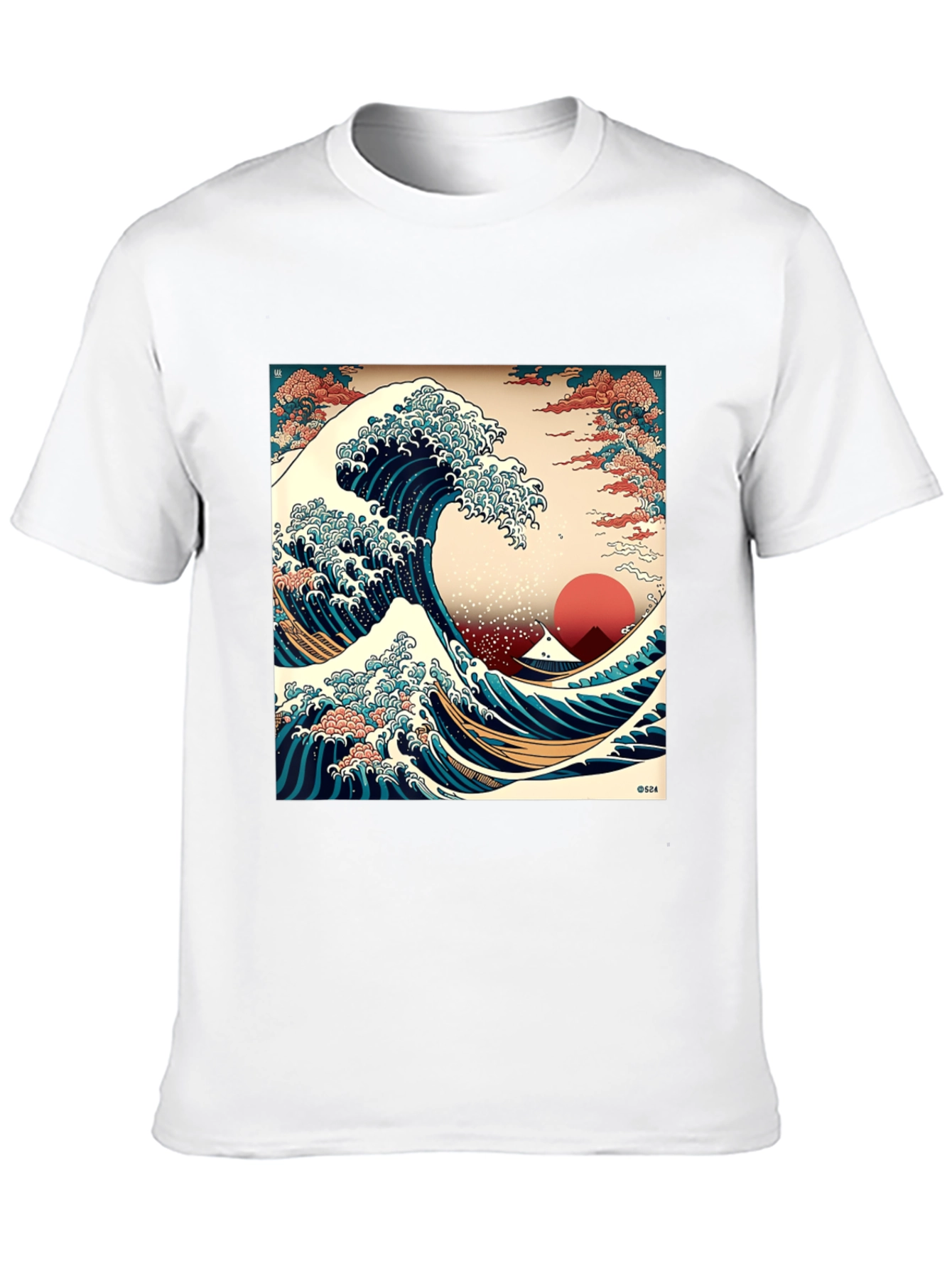Great Wave Graphic Tee - Artistic Unisex T-Shirt