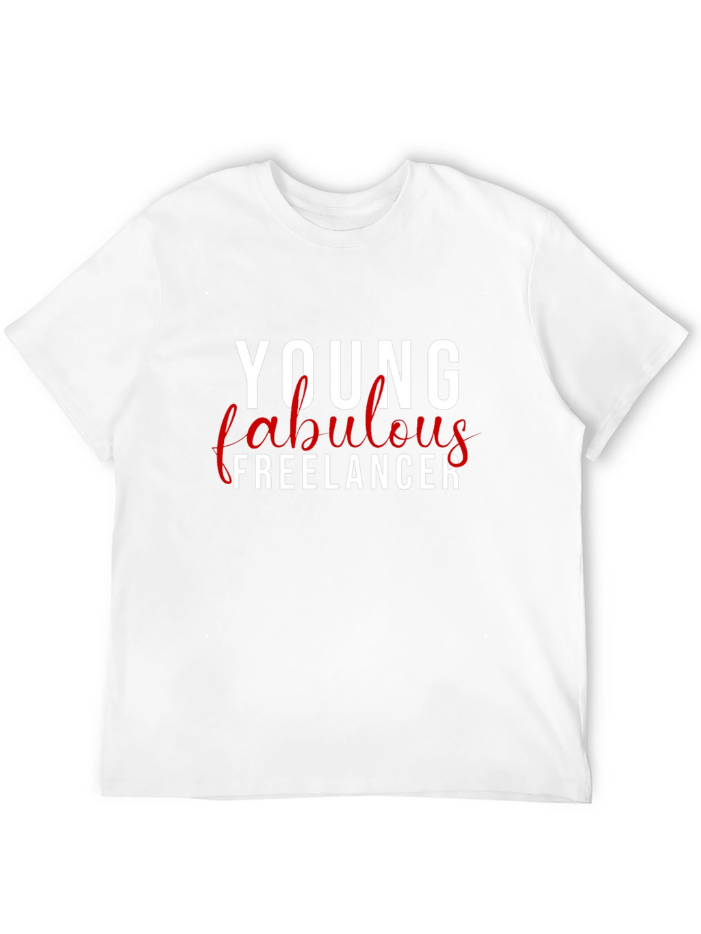 Young Fabulous Freelancer Black T-Shirt
