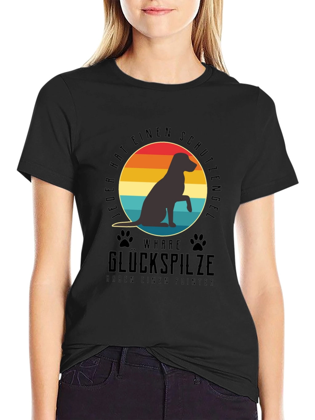 Pointer Dog T-Shirt - Schutzengel