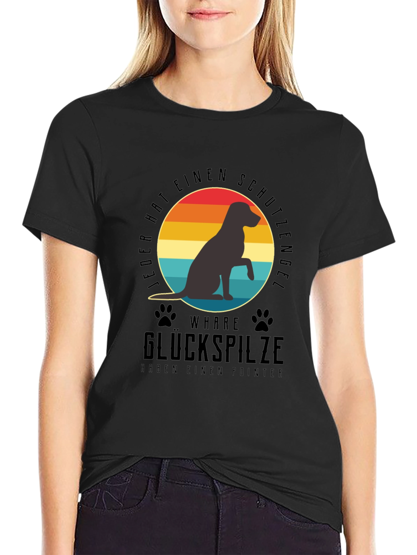 Pointer Dog T-Shirt - Schutzengel