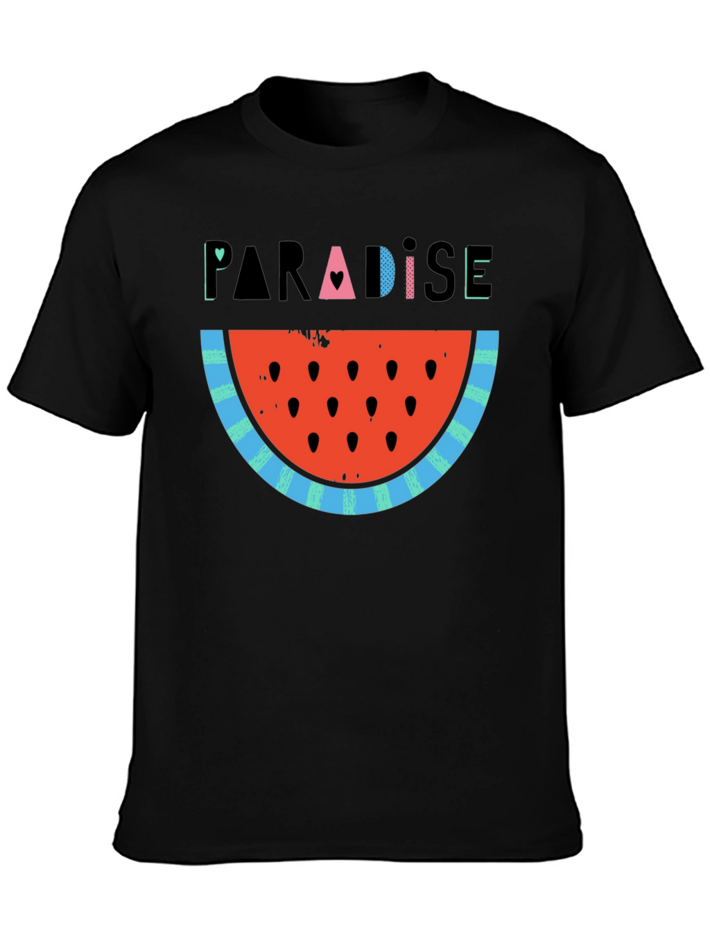 Paradise Watermelon Slice Graphic Tee
