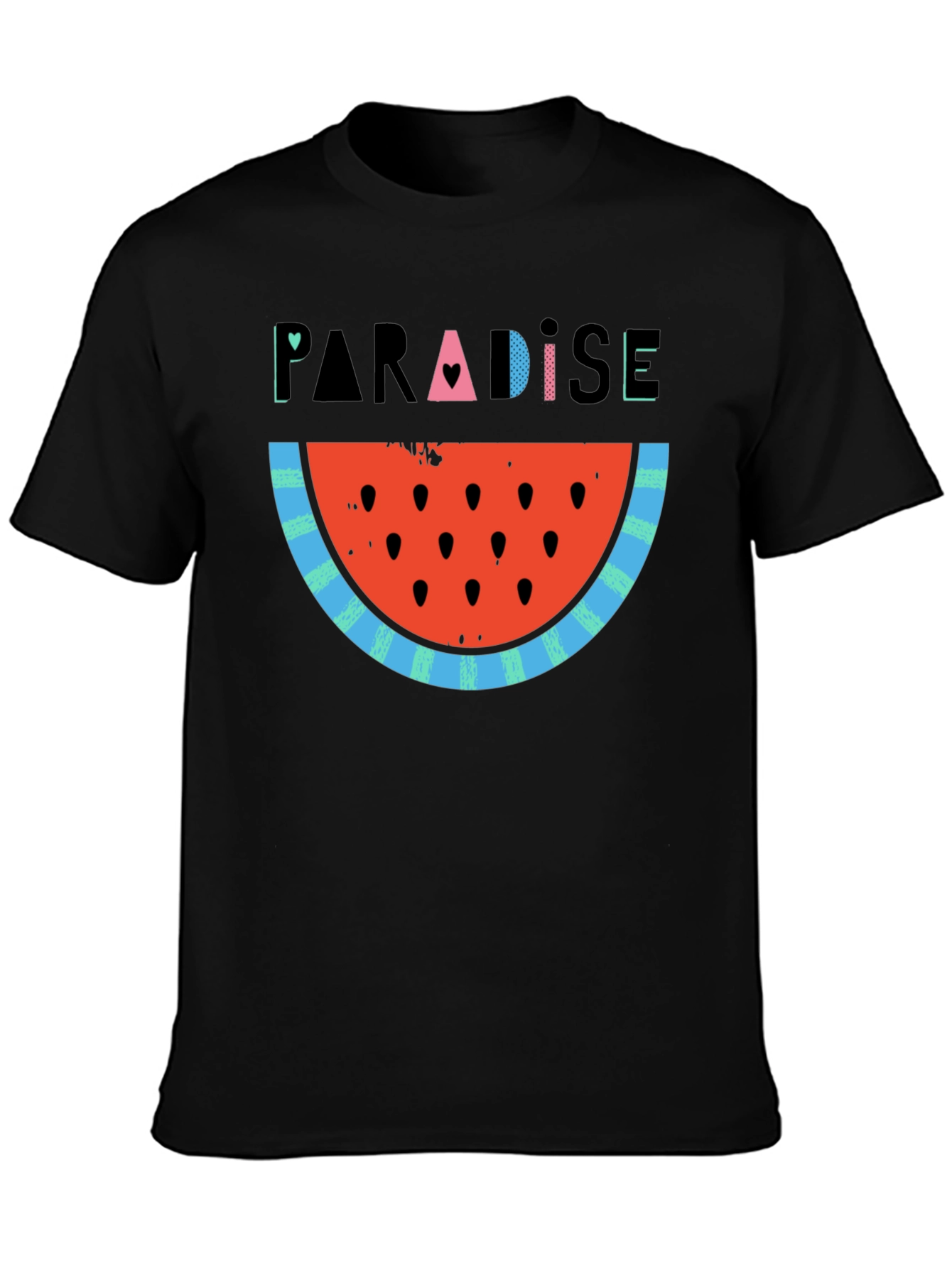Paradise Watermelon Slice Graphic Tee
