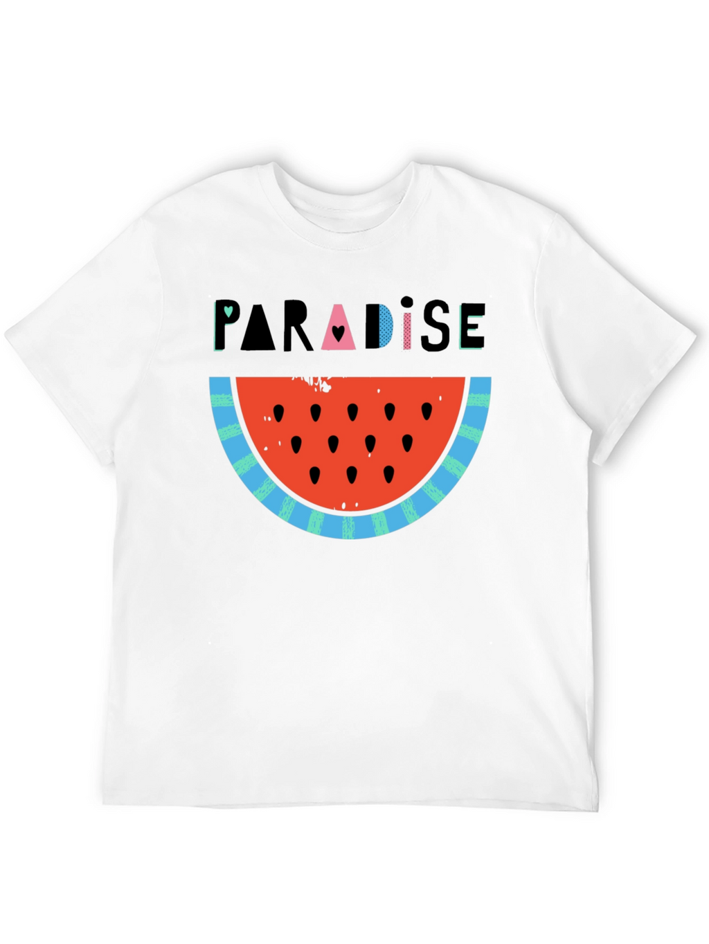 Paradise Watermelon Slice Graphic Tee