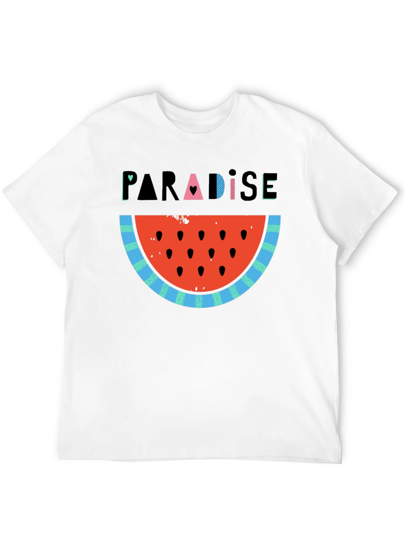 Paradise Watermelon Slice Graphic Tee