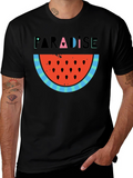 Paradise Watermelon Slice Graphic Tee