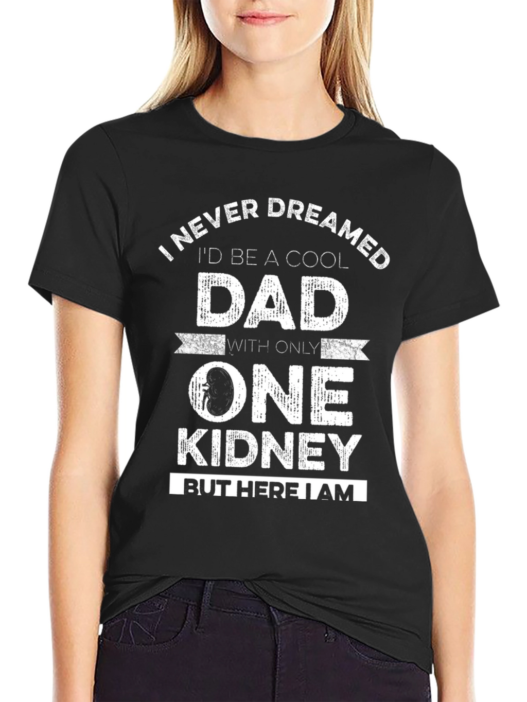 Cool Dad One Kidney Funny T-Shirt