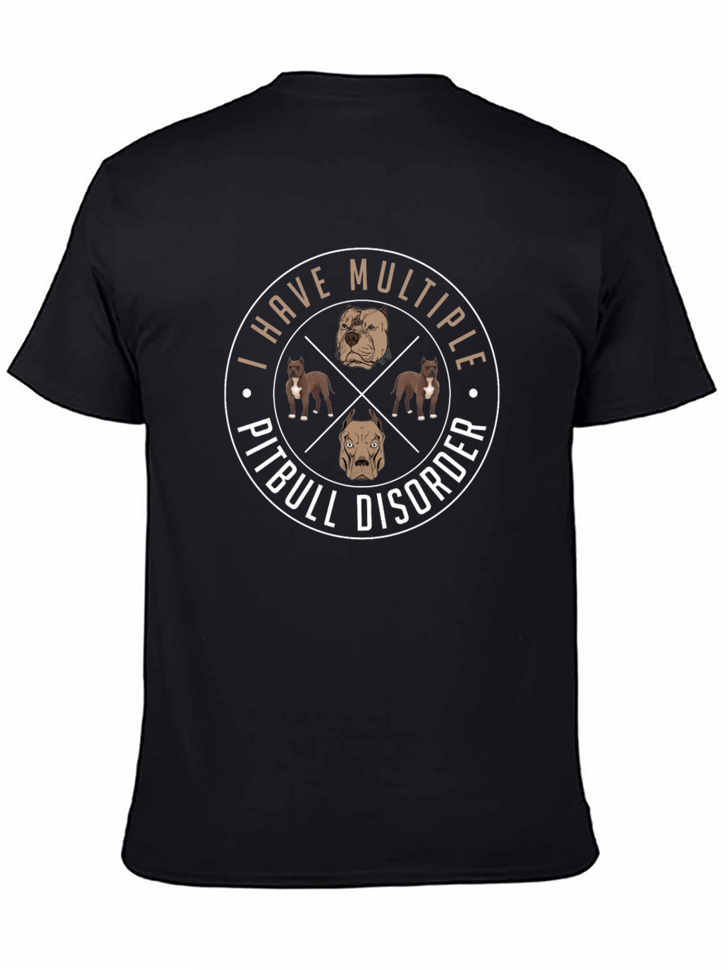 Pitbull Disorder Graphic T-Shirt