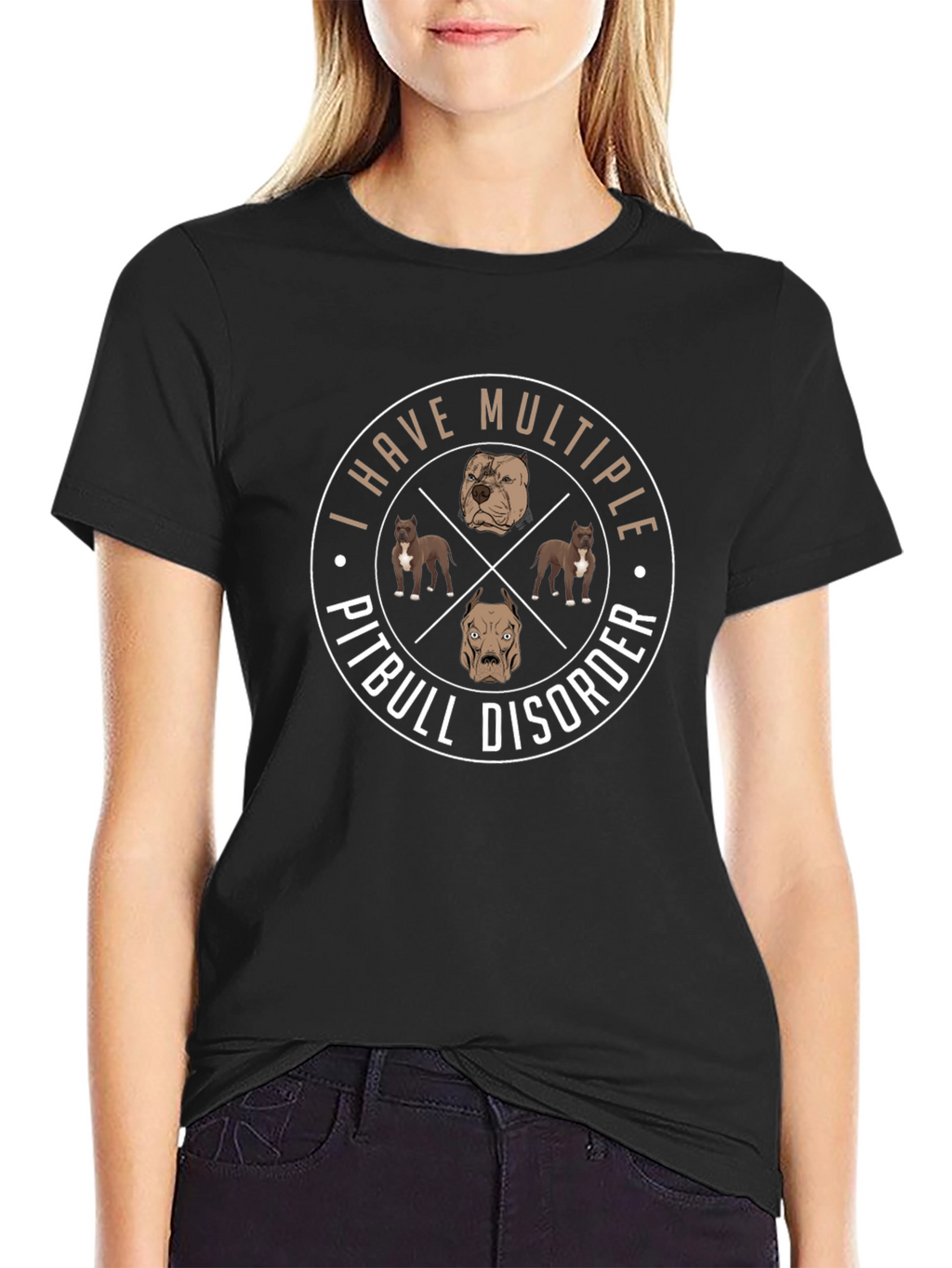 Pitbull Disorder Graphic T-Shirt