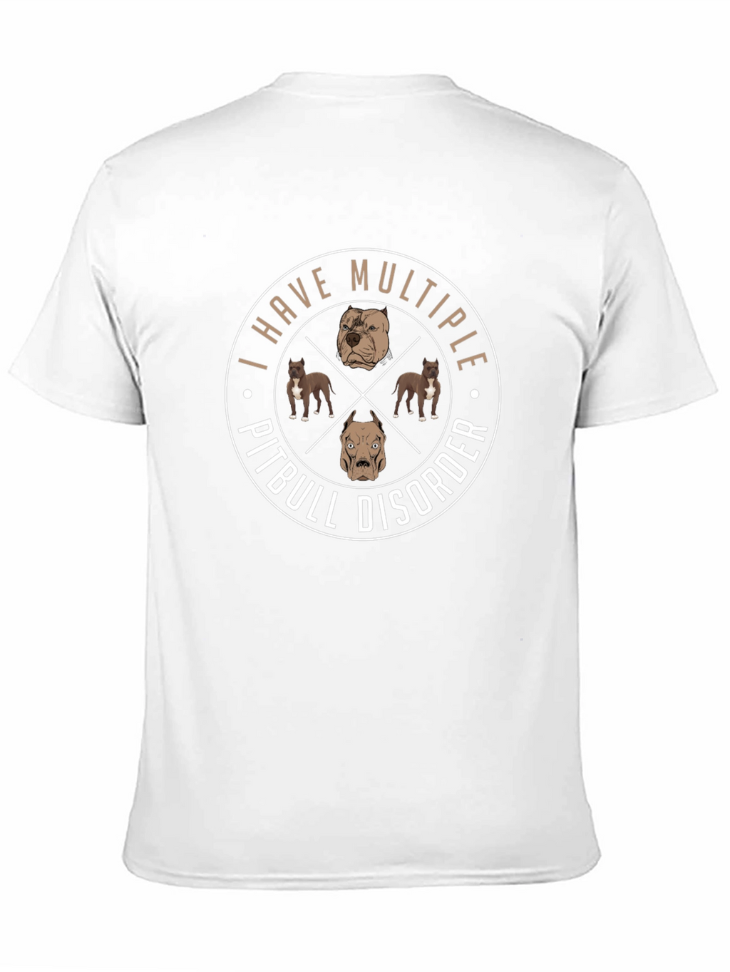 Pitbull Disorder Graphic T-Shirt