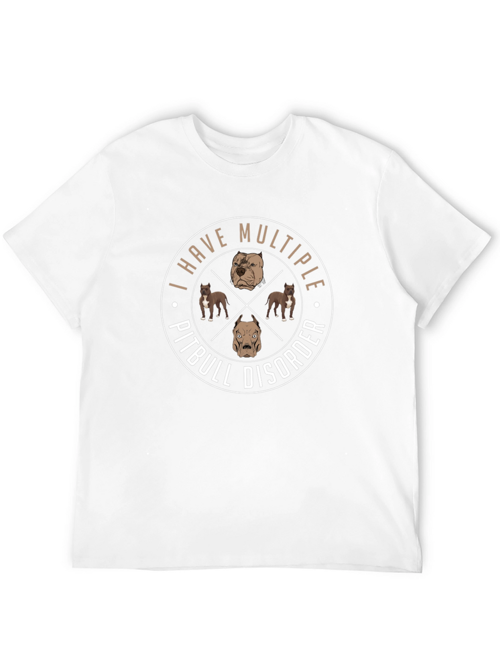 Pitbull Disorder Graphic T-Shirt
