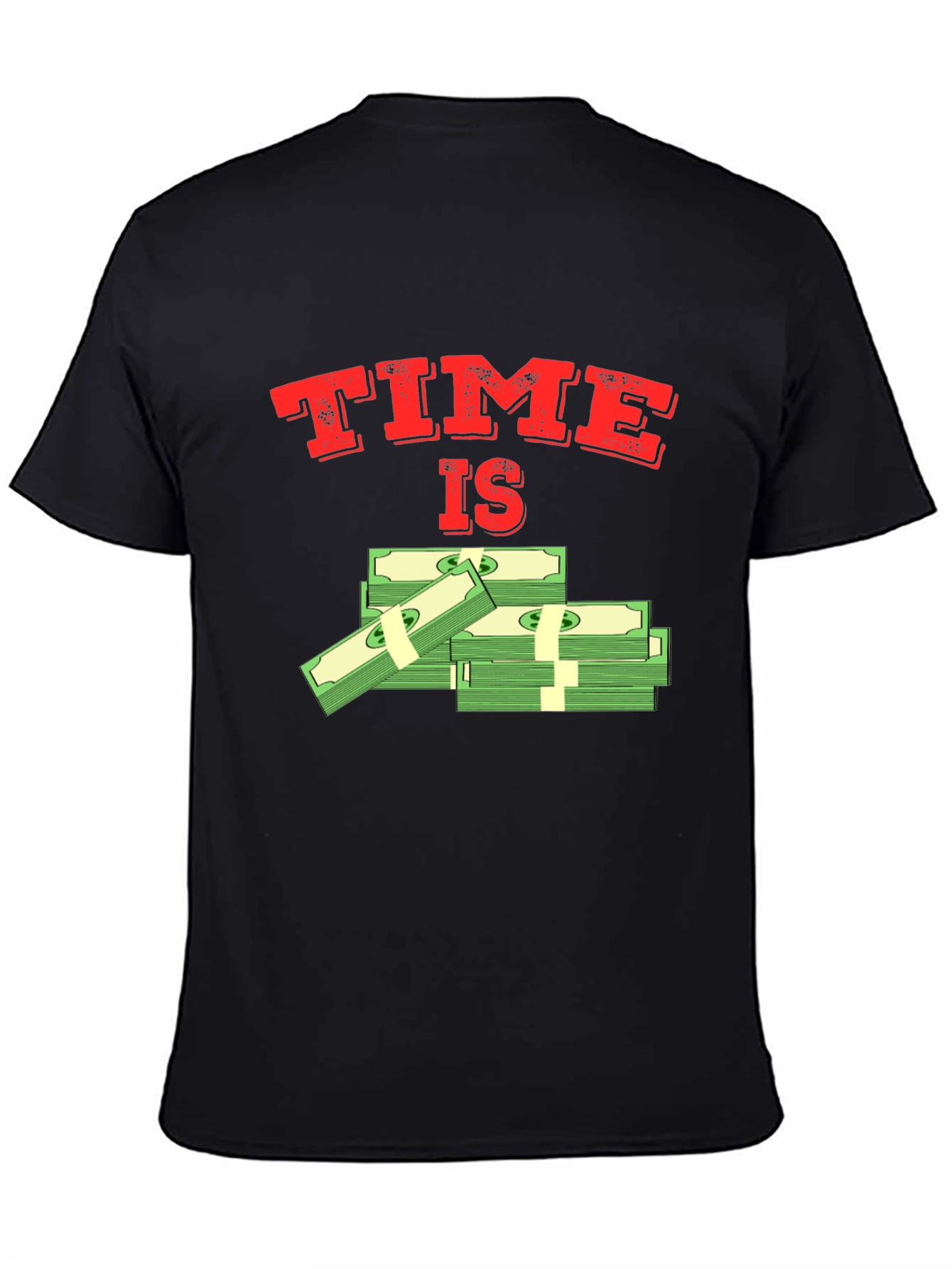 Time Is Money Graphic T-Shirt