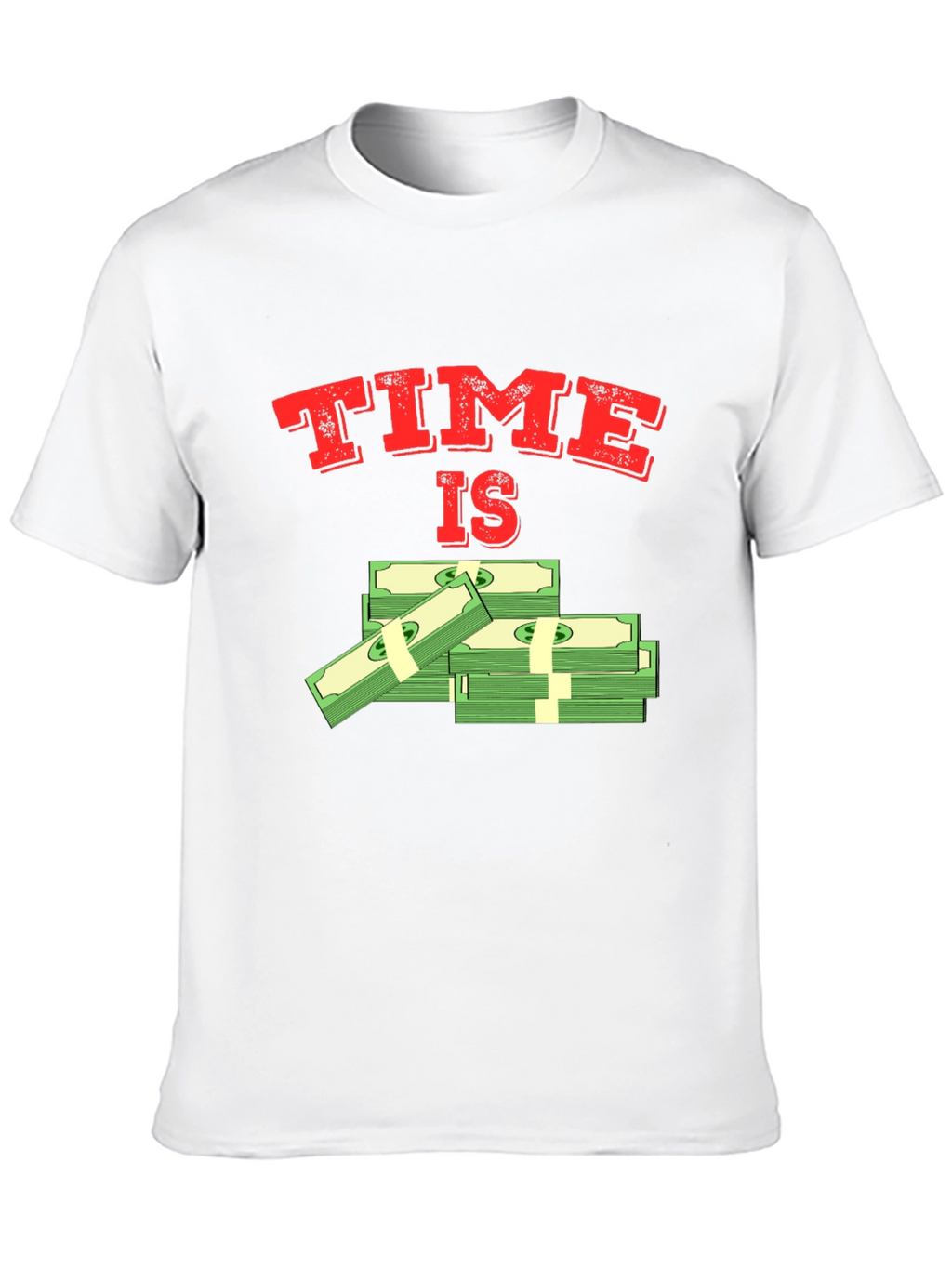 Time Is Money Graphic T-Shirt