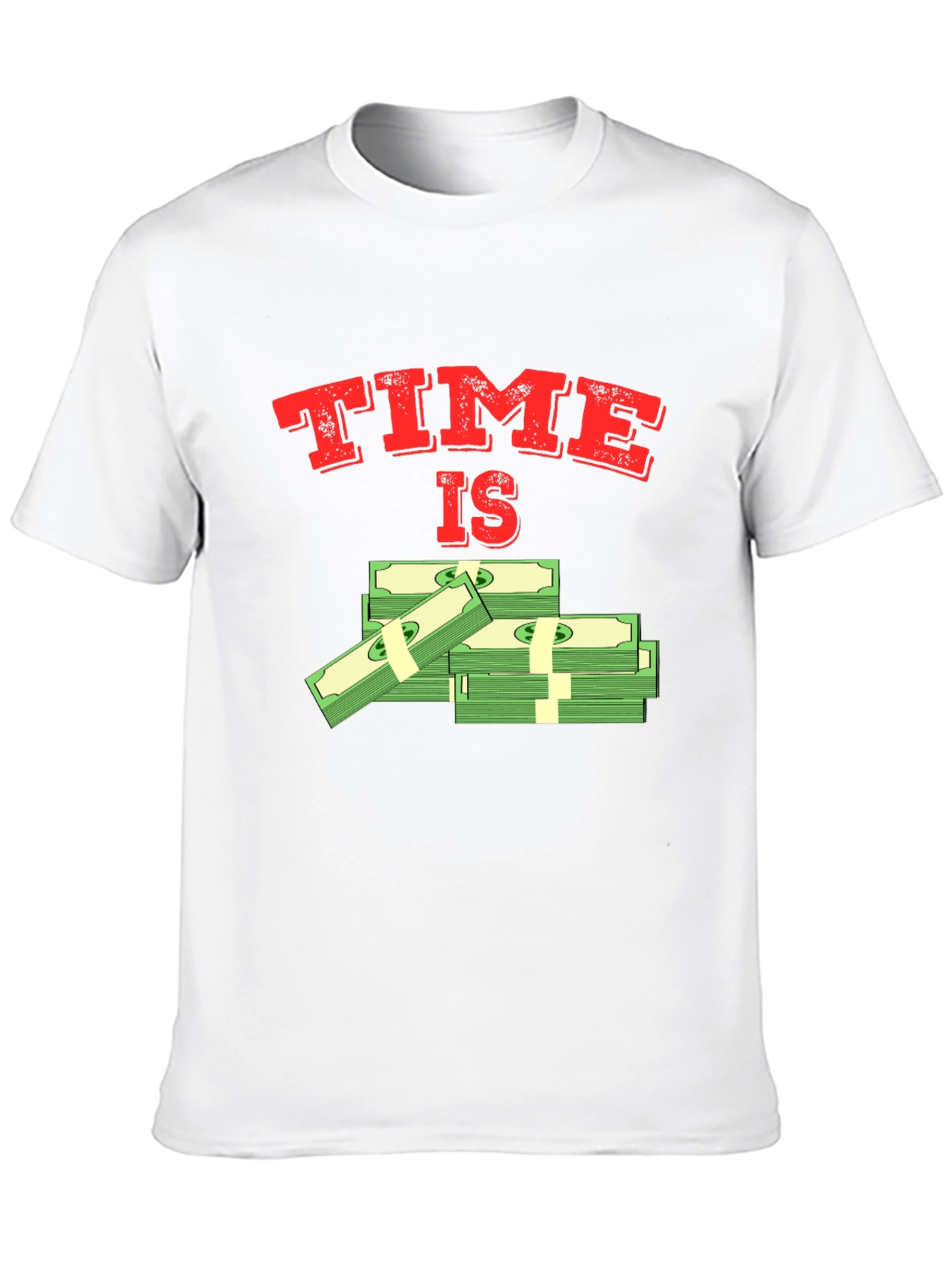 Time Is Money Graphic T-Shirt