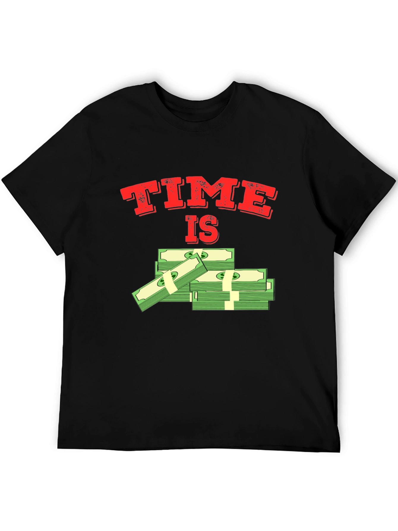 Time Is Money Graphic T-Shirt