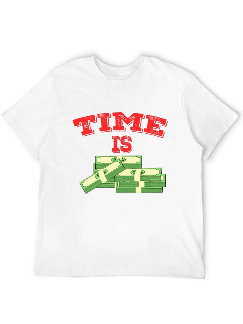 Time Is Money Graphic T-Shirt