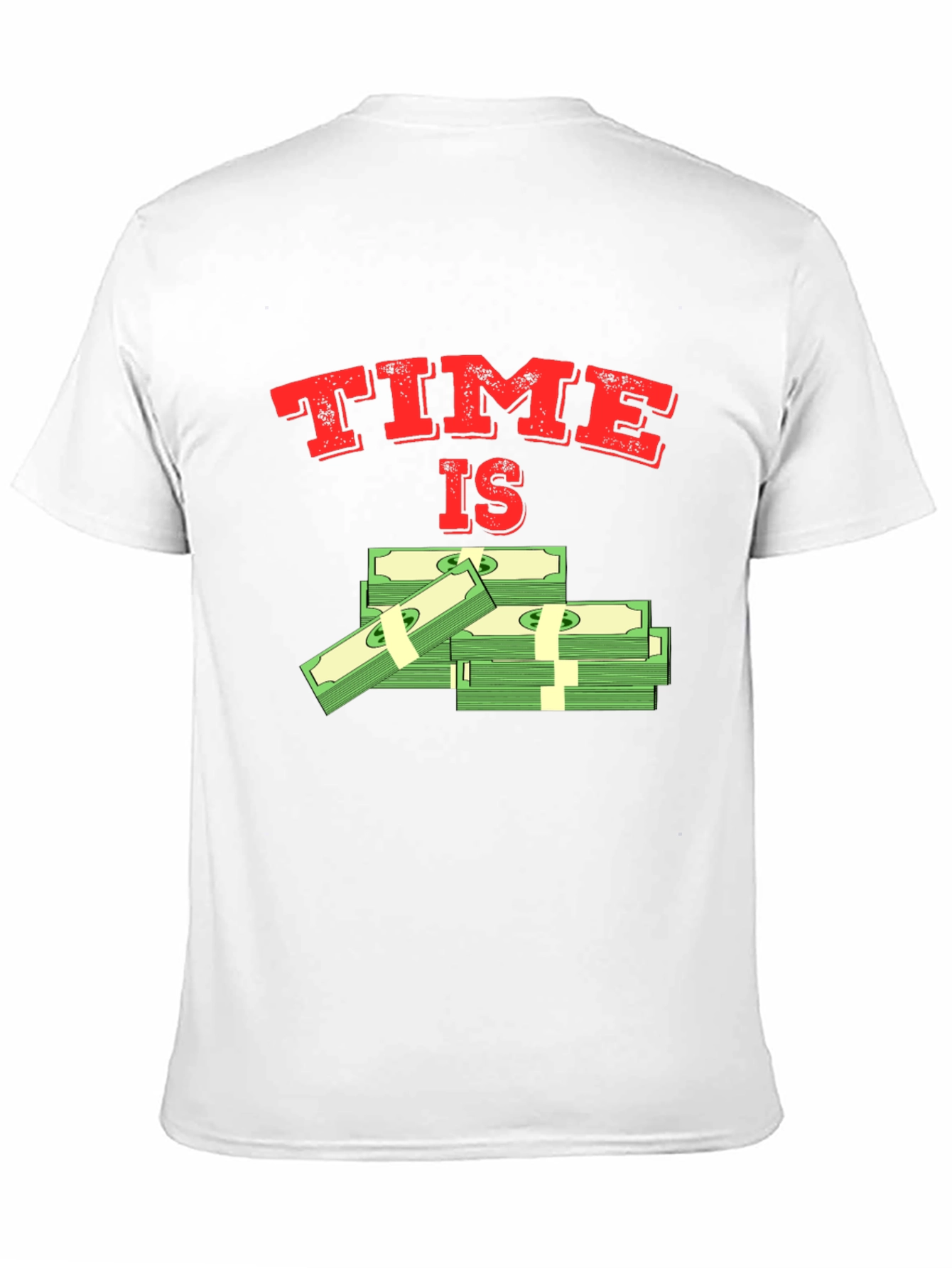 Time Is Money Graphic T-Shirt