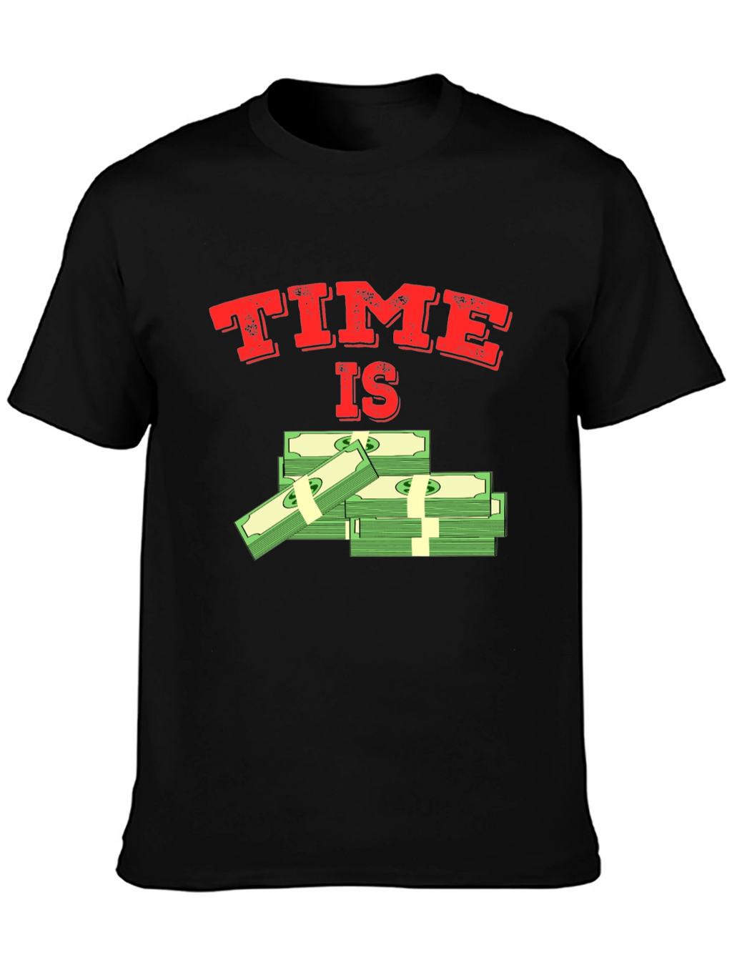 Time Is Money Graphic T-Shirt