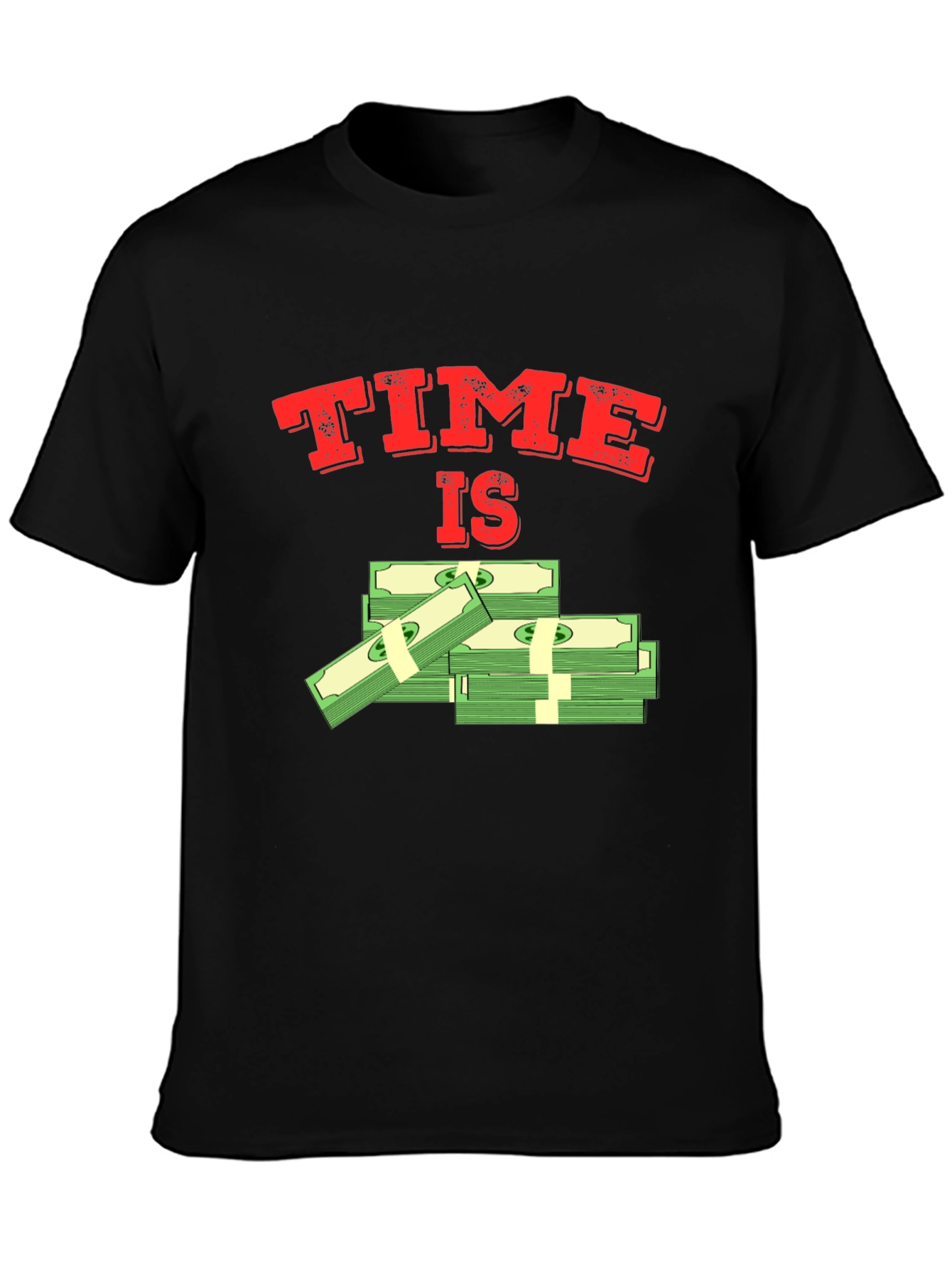 Time Is Money Graphic T-Shirt