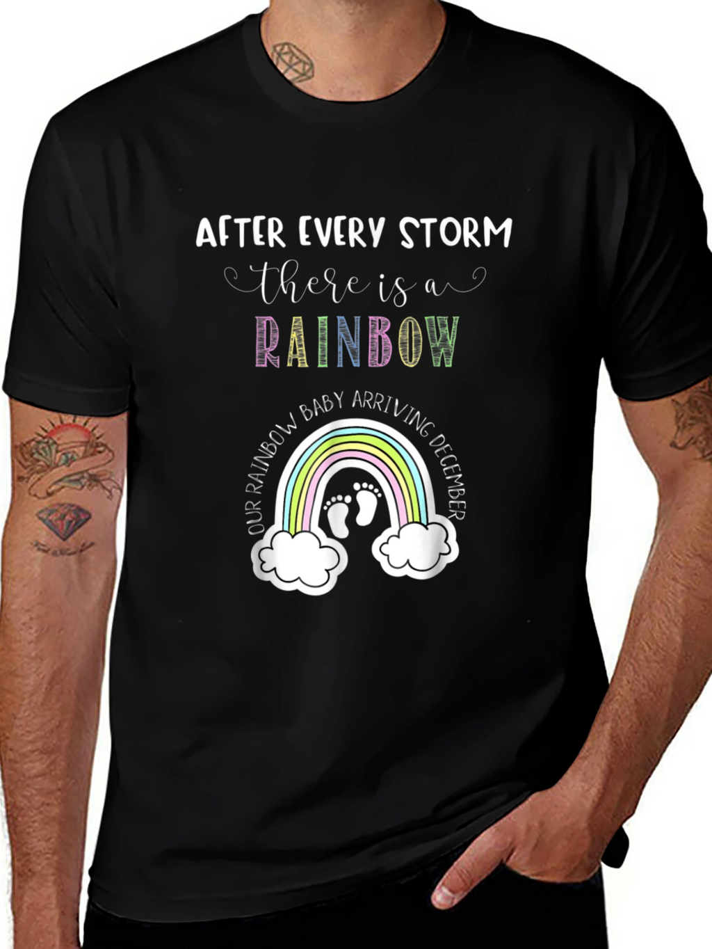 Rainbow Baby Arrival T-Shirt
