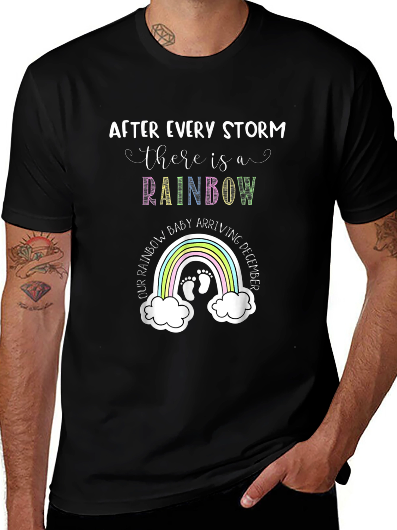 Rainbow Baby Arrival T-Shirt