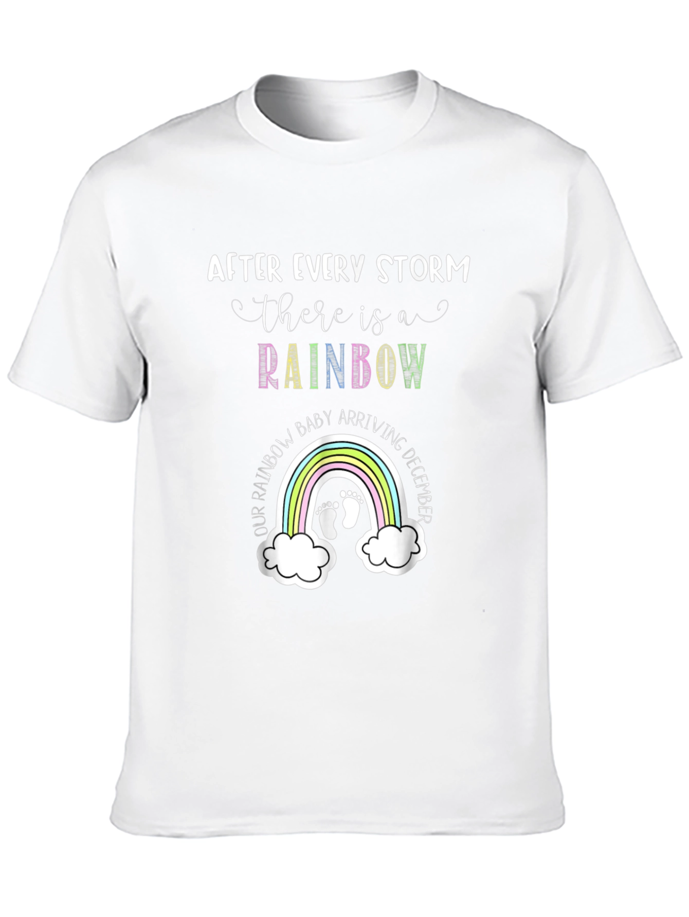 Rainbow Baby Arrival T-Shirt