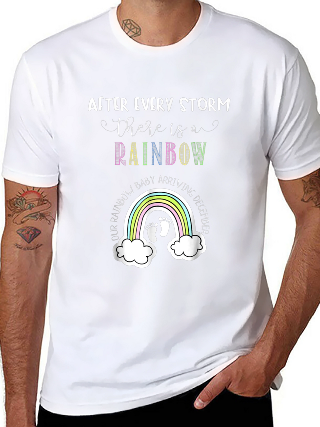 Rainbow Baby Arrival T-Shirt