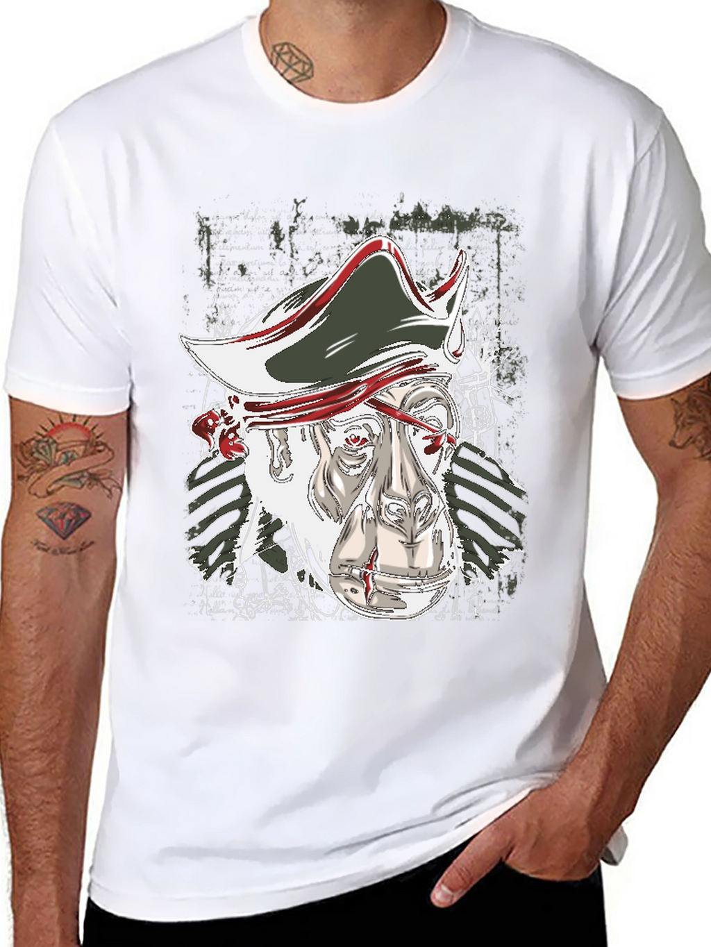 Pirate Monkey Graphic Tee