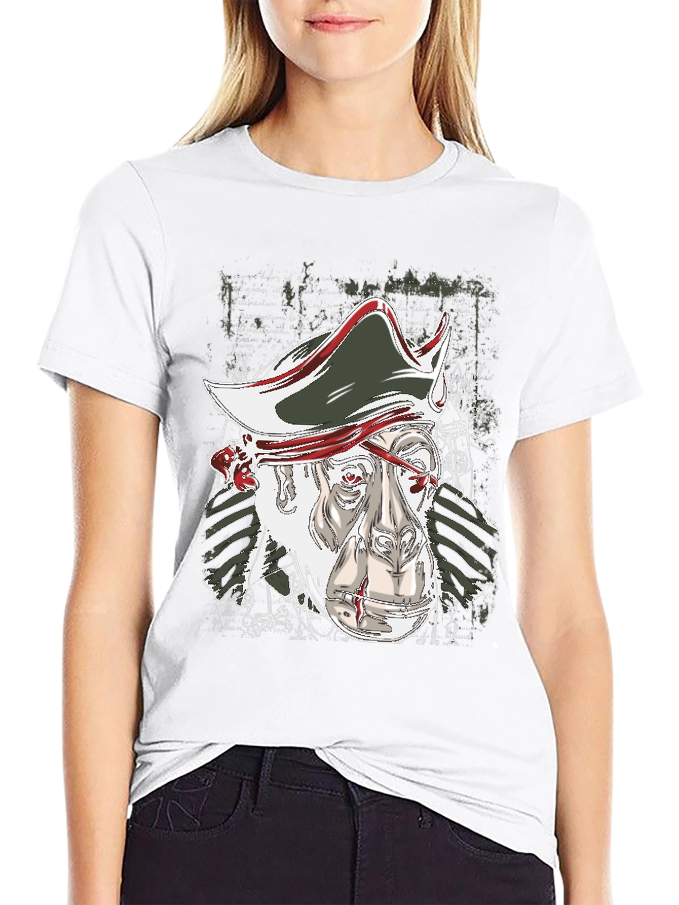 Pirate Monkey Graphic Tee