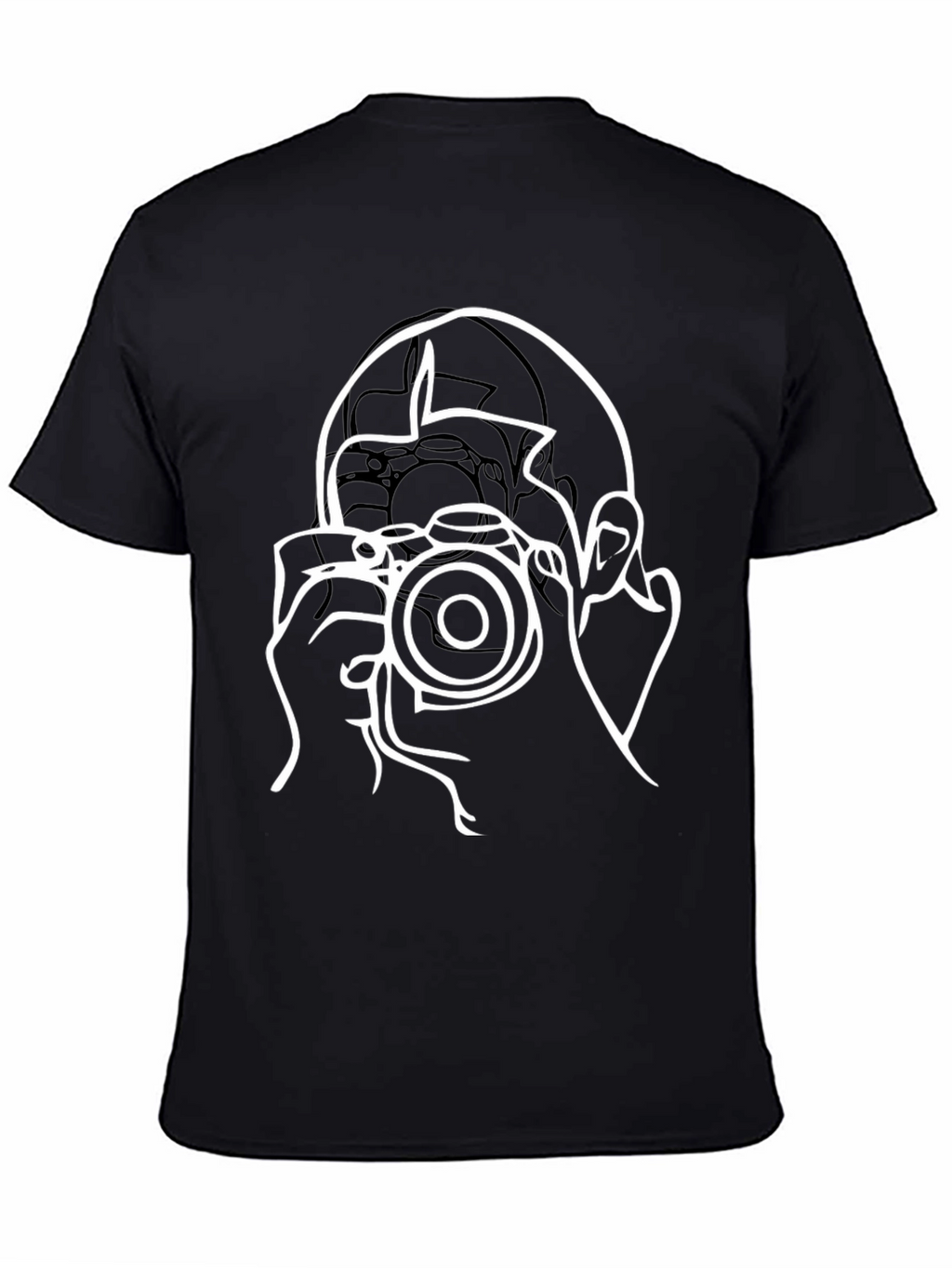 Photographer Graphic Tee - Cool Camera T-Shirt