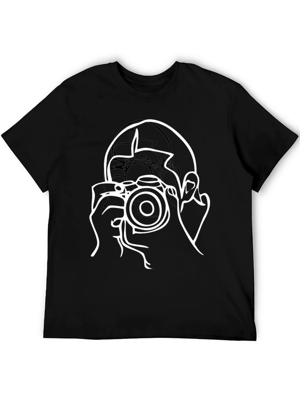 Photographer Graphic Tee - Cool Camera T-Shirt